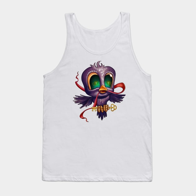 LUCKY TWEET Tank Top by 4funprint